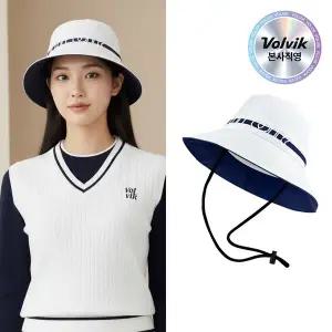 [볼빅][본사직영] 볼빅 VBEP 로고 여성 버킷햇 기능성 골프모자