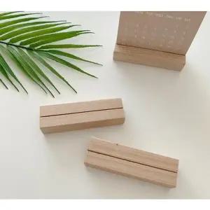 우드 홀더 종이 메모지 메뉴 가격표 전표 명함 사진 엽서 꽂이