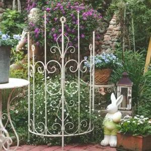 레트로 오벨리스크 정원용 식물지지대 울타리 넝쿨 지지대