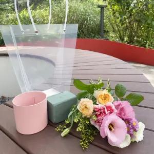 오후의 꽃 생화 꽃꽃이세트 어린이집 유치원 어르신 원예수업