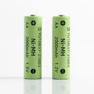 2000mAh 니켈수소 AA 충전지 2p세트/전자기기전지/다용도건전지/충전식건전지/배터리충전지/충전전지/만능