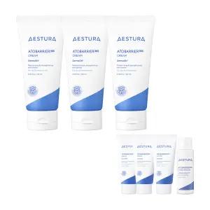 [본사직영]에스트라 아토베리어365 크림 80ML 3개+크림30ml 2개+로션 30ml+에센스 25ml