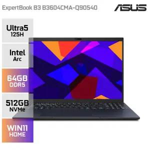 ASUS ExpertBook B3 B3604CMA-Q90540 Ultra5 사무용 인강용 비즈니스 노트북 64GB 512GB WIN11 YO