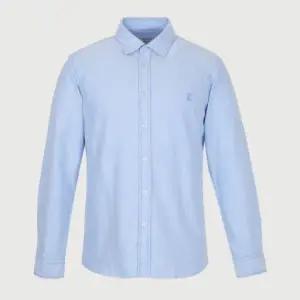 [롯데백화점]인디안 면100 솔리드 옥스퍼드 남방셔츠 MUENL4F8401