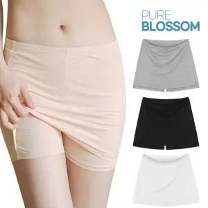 [퓨어블라썸] 에어리 실키 소프트 모달 Y존 커버 2부 속바지 빅사이즈