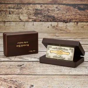 골드천하 24K 순금 스탠딩 돌반지 3.75g 이니셜 각인무료