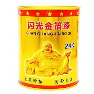 금박 페인트 3L 코팅 가구 녹방지 도색 메탈릭 금색