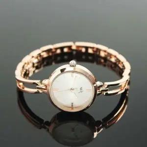 여성 손목시계 골드 정장 아날로그 캐주얼 체인-WFHMAWV