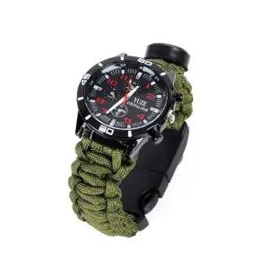 다기능 밀리터리 카키 시계 야외 레저시계 등산시계-WFGTAMG
