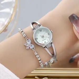 여자메탈시계 여성 손목시계 셀레나 실버-WFHJHJE