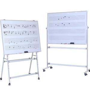 키보드 오선보 화이트보드 접이식 거치대식 음악교습 가정용 식보자기글자판