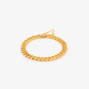 순금팔찌 팔각체인팔찌 18.75g+18K장식