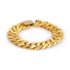 순금팔찌 광폭 팔각로콤체인팔찌 75g+18K장식