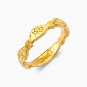 데일리링 물고기링 순금반지 3.75g 레이어드 가드링