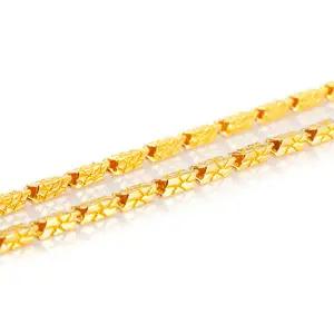 순금목걸이 큐브체인목걸이 37.5g+18K장식