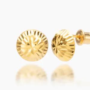 순금귀걸이 반공컷팅귀걸이 1.87g