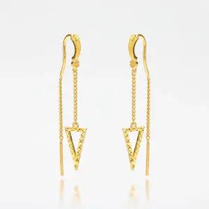 순금귀걸이 피너클드롭귀걸이 3.75g