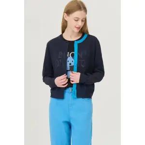 [베네통](신세계 사우스시티)컬러 블록 시스루 가디건BAKCE2541