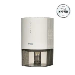 [본사직영] 위닉스 MOOS 초저소음 미니 제습기 300mL 화이트 MSDNG30-OWK 원룸/욕실용