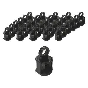 더원홈데코 커튼레일 룰러 1.2 x 2.3 cm 화이트 50개