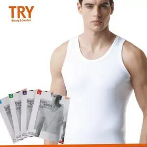 남성 메리야스 순면 베이직 데일리 남성 런닝 화이트 신축성 기본 민소매 나시