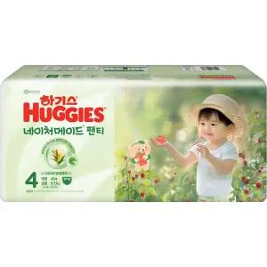 하기스 네이처메이드 팬티 4단계 공용 대형 42매