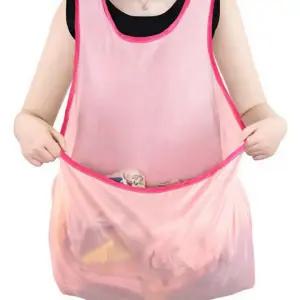 고사리앞치마 나물 수확 세탁 농사용 앞치마 건조 캥거루 빨래