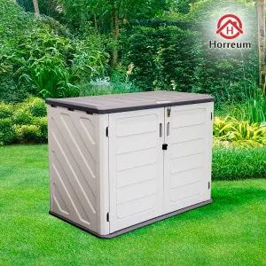 호레움 조립식창고 플라스틱창고 HR-PS100 야외 간이 농막 소형 미니 이동식 보관함