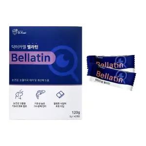 닥터카엘 벨라틴 강아지 눈 영양제 노령견 눈물자국 냄새 항산화 루테인 120g 1개 / 써클