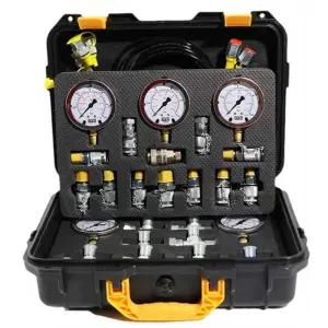 대형 굴삭기 유압게이지 측정기 조합 차압계 압력 오일 측정