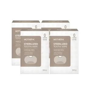 마더케이 멸균 구강티슈 30p, 120g, 4개