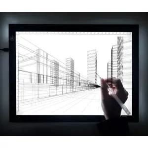 LED A3 드로잉 보드/패드/라이트/박스/그림판/전자/컬러/미술/독립형/스케치/디지털/무선/칠판/형광/필기