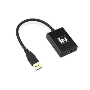 USB3.0 to HDMI 컨버터 IN-3UH19 [H@lu]