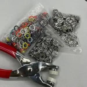 똑딱이 컬러 스냅단추 펀칭/단추/펀칭기/달기/가정용/펜치/다용도/펀치/똑닥이/스냅/펀치기/리폼용/수선용