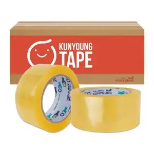 건영 투명 박스테이프 중포장용 80m 40개 1BOX