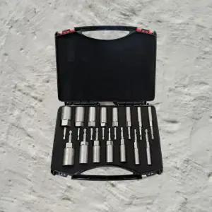 육각 롱비트 소켓 15종세트 전동드릴 임팩 복스알