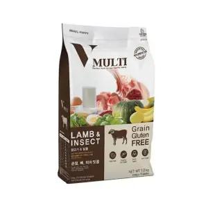 V멀티 인섹트 양고기 반건조 습식 사료(1.2kg) 관절 뼈 치아 잇몸