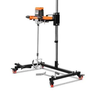 페인트 교반기 믹서기 거치대 드릴 가정용 시멘트 몰탈 믹서 스탠드 현장용