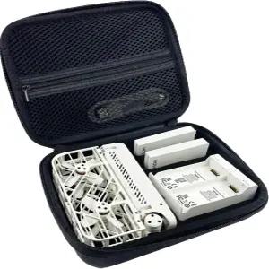 Hoverair X1 드론용 블랙 카메라 케이스 - 드론 충전기 배터리 2개 보관 가능 Hover 가방 스마트 및 휴대용