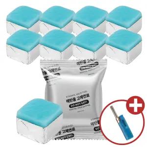 브리즈문 에탄올 고체연료 미니화로 착화제 10개 착화탄 불쏘시개 숯 장작 점화제 20g 30g 50g