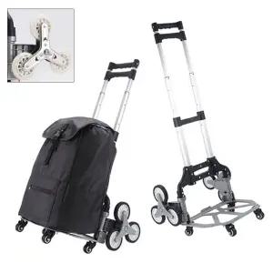 계단 시장 핸드 접이식 카트 캐리어 손수레 세바퀴/손구르마/운반/작업용/짐운반/사각/이동식