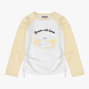 [롯데백화점]신디키즈 CP싱글 소매 배색 투컷 티셔츠 CILA26S03