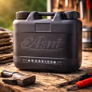 탕게 Anst 폴리탱크 캠핑 등유통 기름통 블랙 10L 고신 급유기 호환