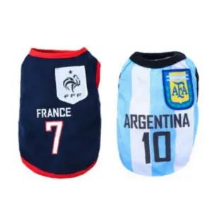 강아지 축구 유니폼 대형견 옷 조끼 메쉬 여행