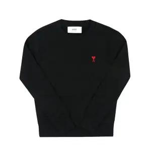 [아미] AMI BFUSW035 730 001 아미 드 꾀흐 스몰 하트 로고 공용 맨투맨