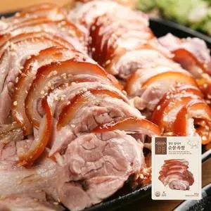 [TV홈쇼핑상품] 한국민속촌 한돈 앞다리 순살 족발 150g x 4팩