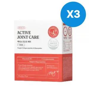프로젝트21 반려견 관절 영양제 슬개골 연골 염증 통증 액티브 조인트 케어 콜라겐 30포 X 3개