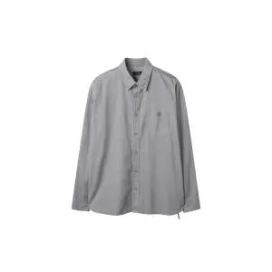 [커스텀멜로우](강남점) 라이트 그레이 다잉 데님 셔츠 CQSAM25211GYL