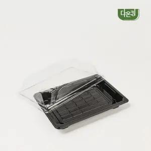 다온킹 사각초밥용기 HP-03 검정 400개 합세트