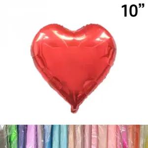 생일 인기 신상품 인테리어 프로포즈 하트은박풍선 10인치 디자인 소품 이벤트 장식 파티용품 꾸미기 홍보